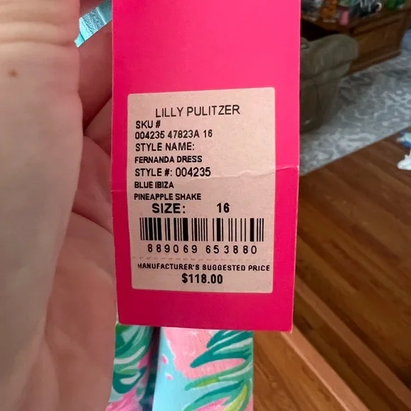 NWT big girls size 16 Lilly Pulitzer Dress - Picture 2 of 2